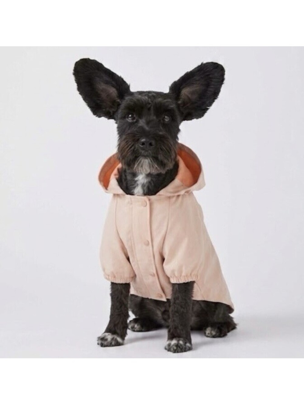 (RB2) The Foggy Dog Petal Pink Dog Raincoat NWT Six Small Floral Waterproof